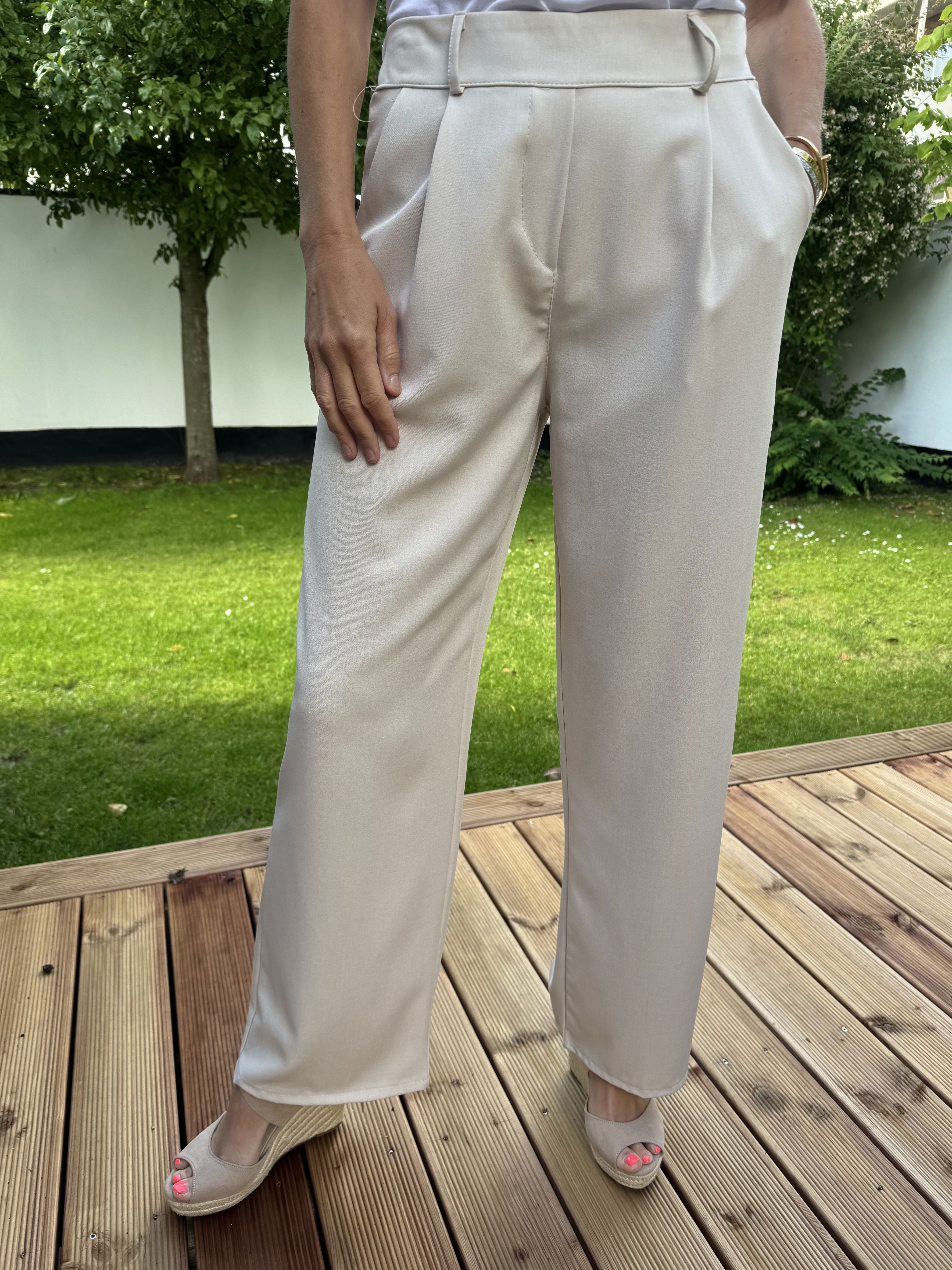 Taimi - Fede ensfarvet habitbukser